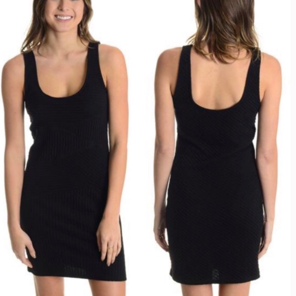 FREE PEOPLE Sleeveless Ribbed tank dress